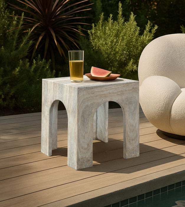 Renza - Concrete And Fiberglass Indoor / Outdoor Table