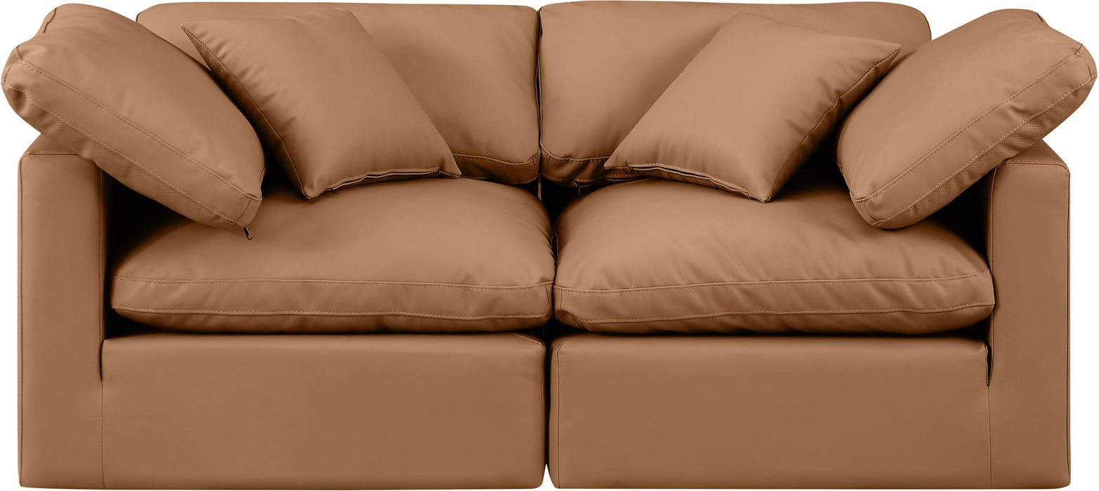 Indulge - Faux Leather 2 Seat Modular Sofa