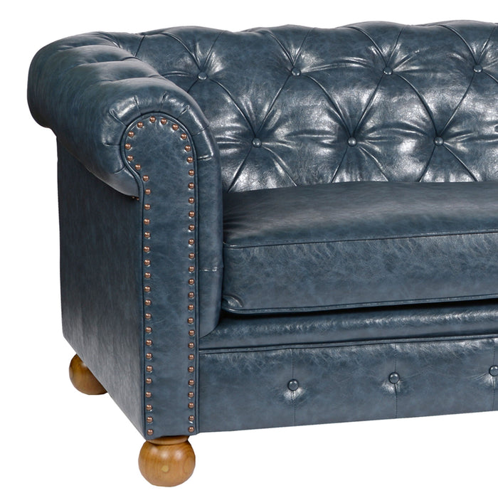 Winston - Sofa - Antique Blue