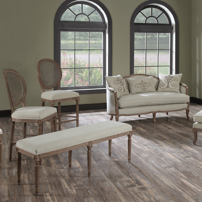 Salerno - 30" Barstool (Set of 2) - Sand Gray