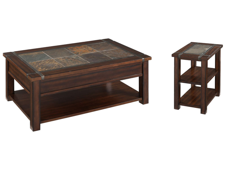 Roanoke - Rectangular Lift Top Cocktail Table Set