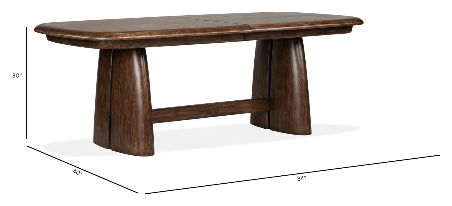Belville - Extendable Trestle Dining Table Set