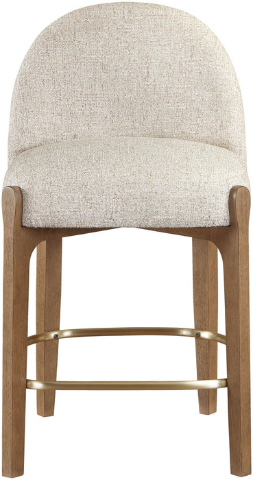 Torino - Counter Stool With Brushed Brown Base