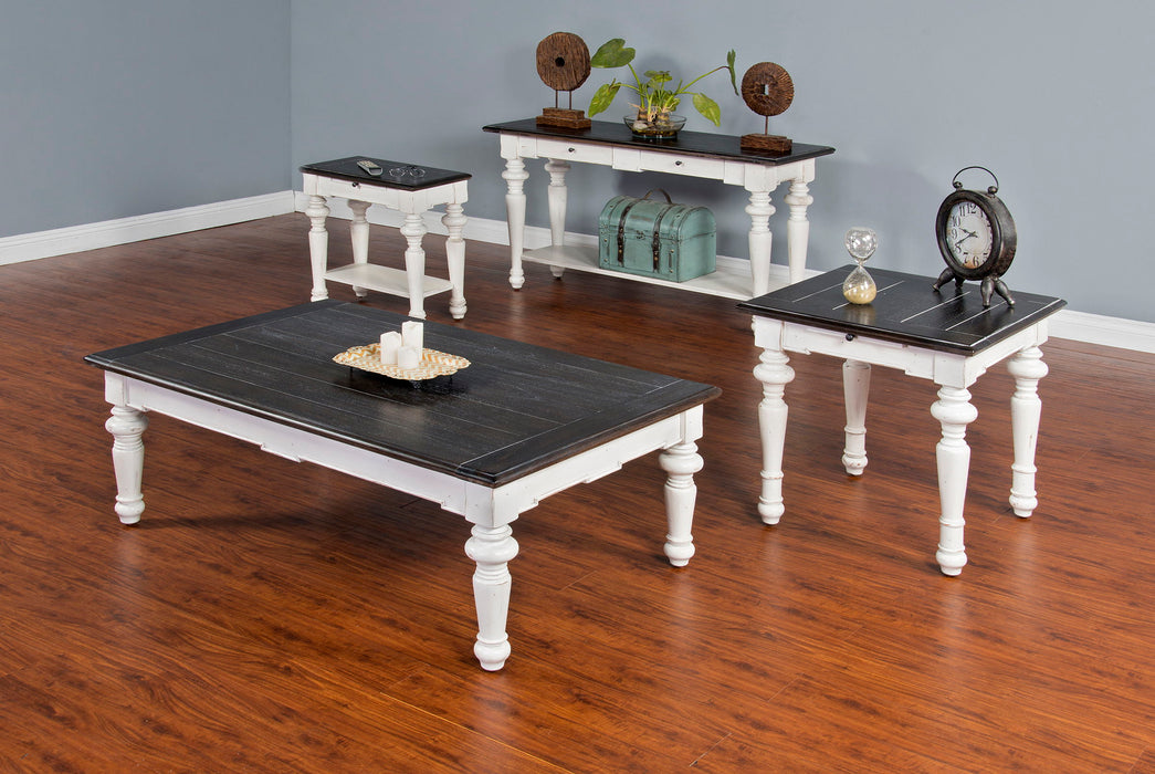 Carriage House - Coffee Table - White