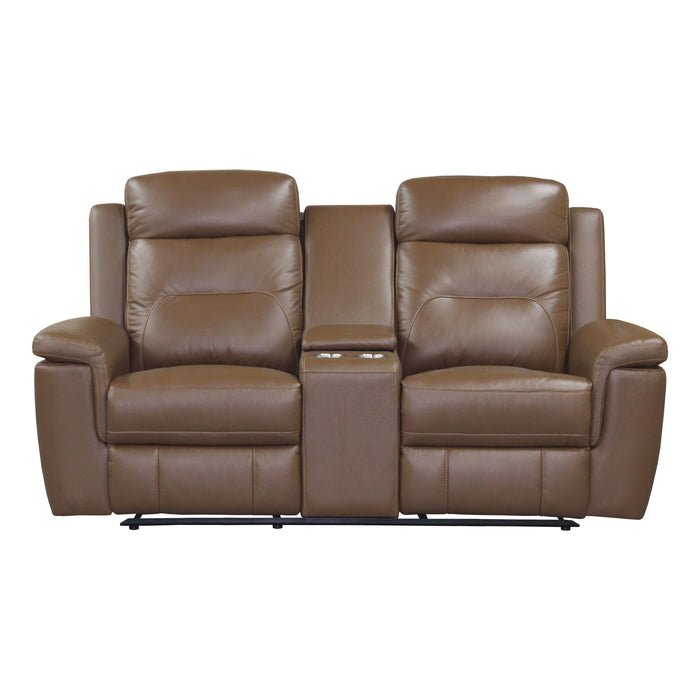 Keldon - Reclining Console Loveseat