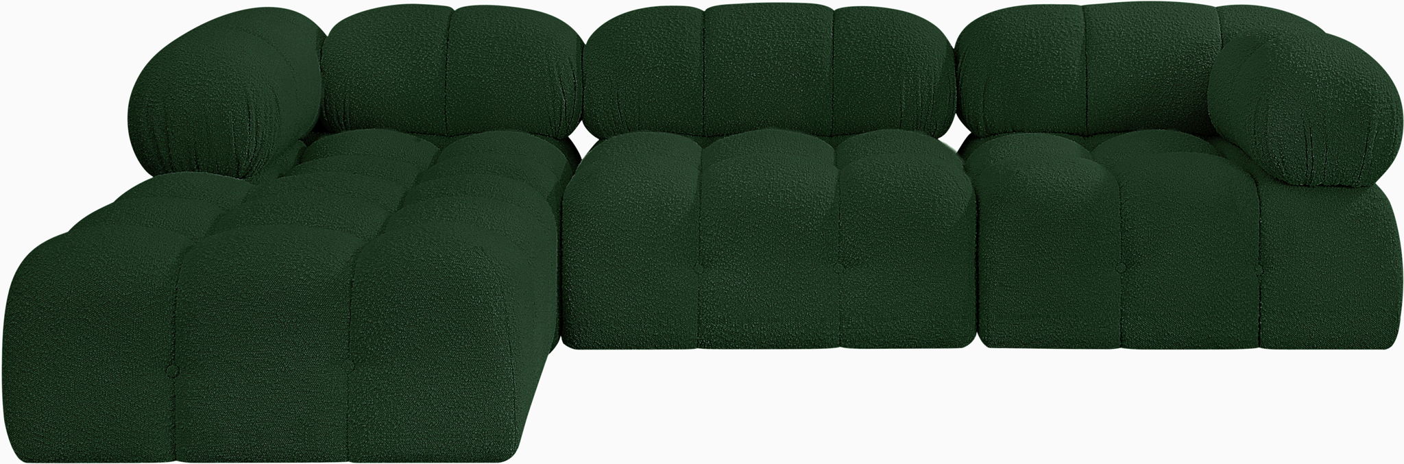 Ames - 4 Piece Fabric Modular Sectional