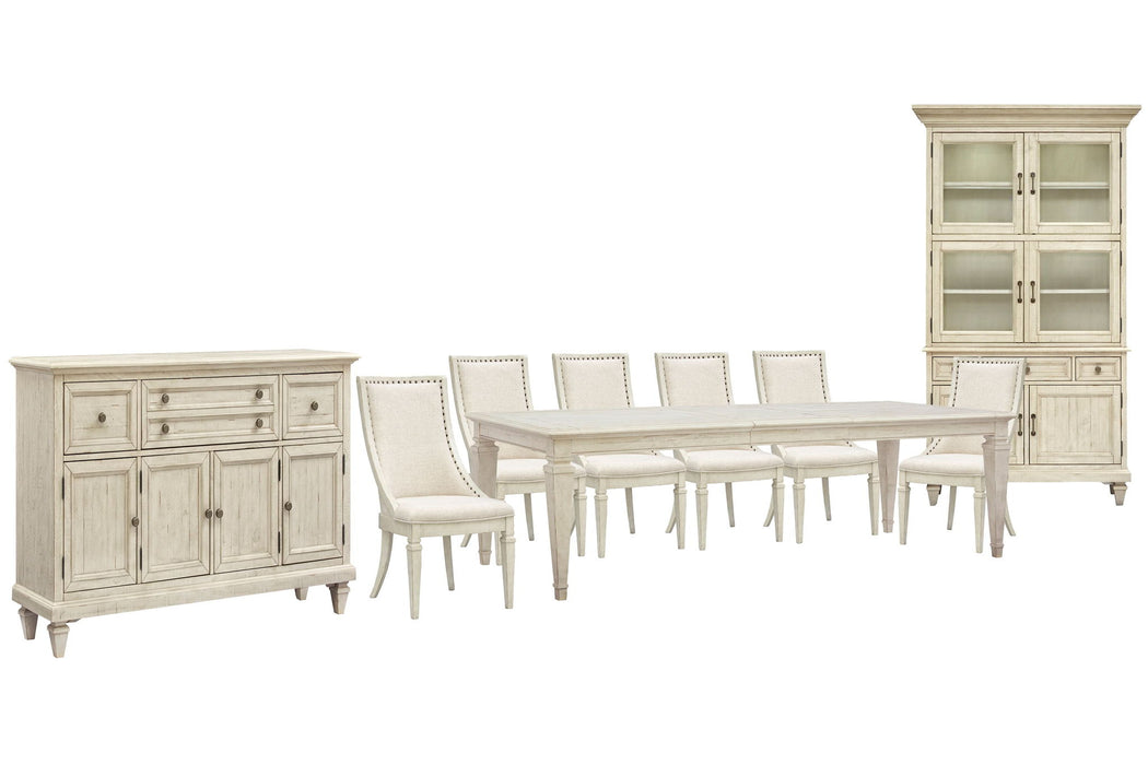 Newport - 9 Piece Extendable Rectangular Dining Table Set