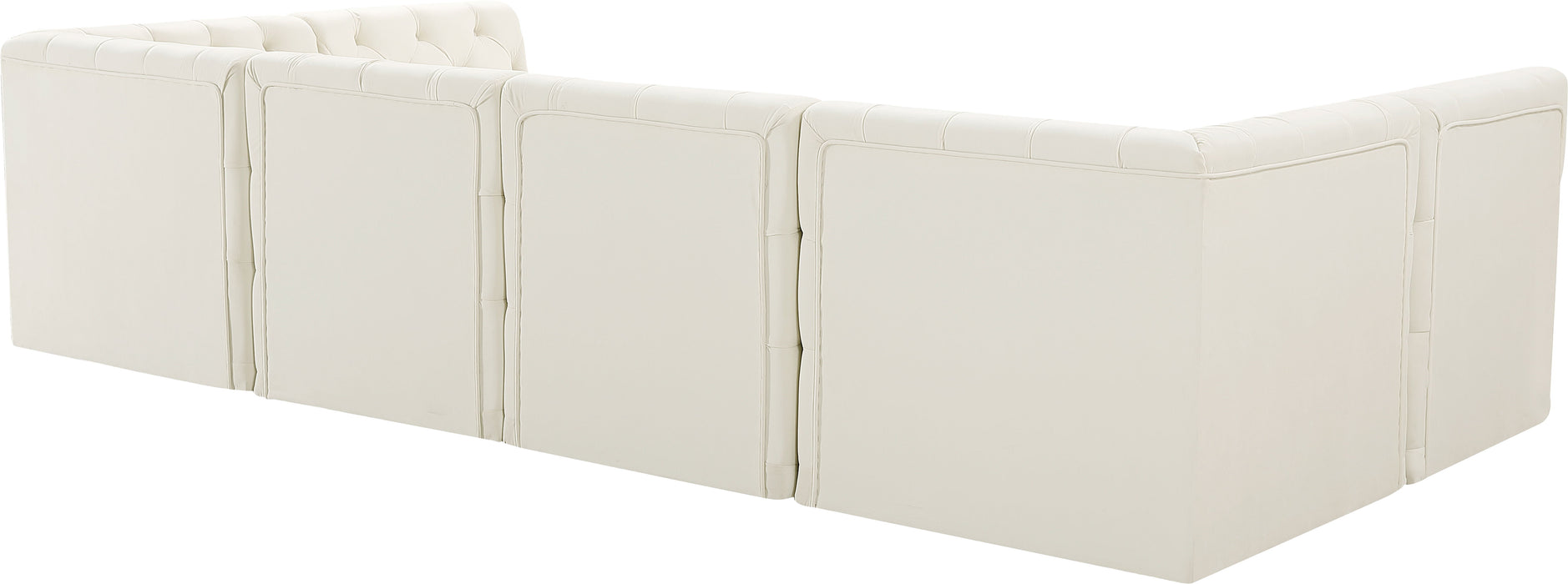 Tuft - Modular Sectional 6 Piece - Cream - Modern & Contemporary