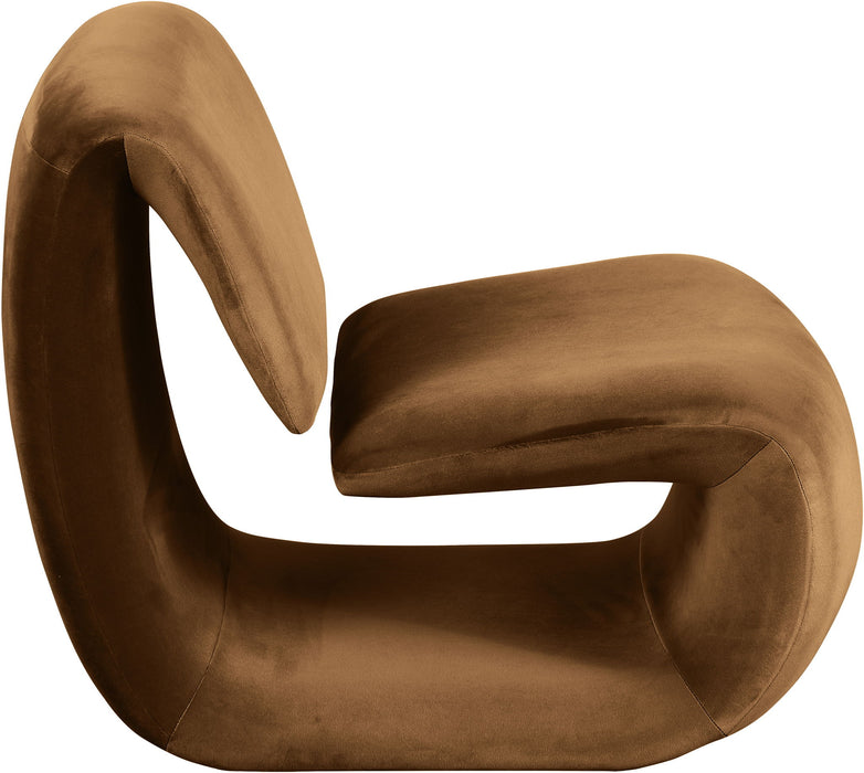 Nouveau - Accent Chair - Saddle