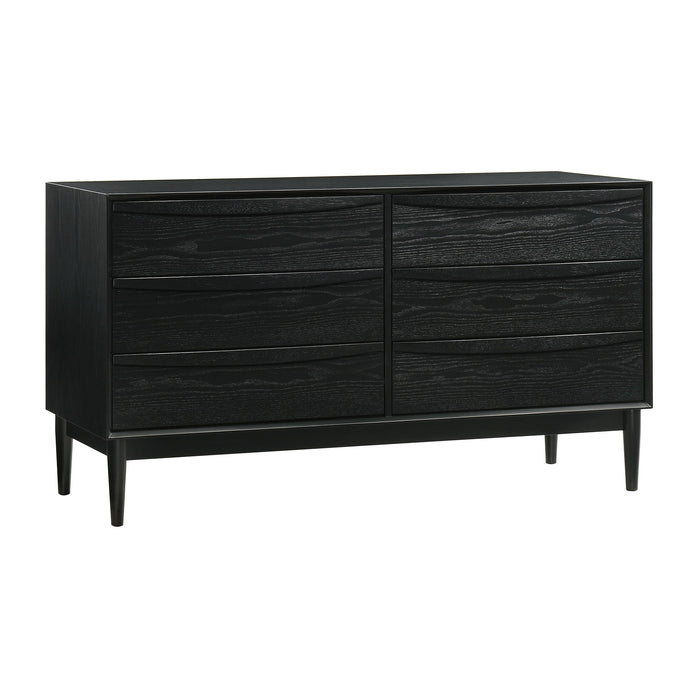 Artemio - 6 Drawer Wooden Dresser