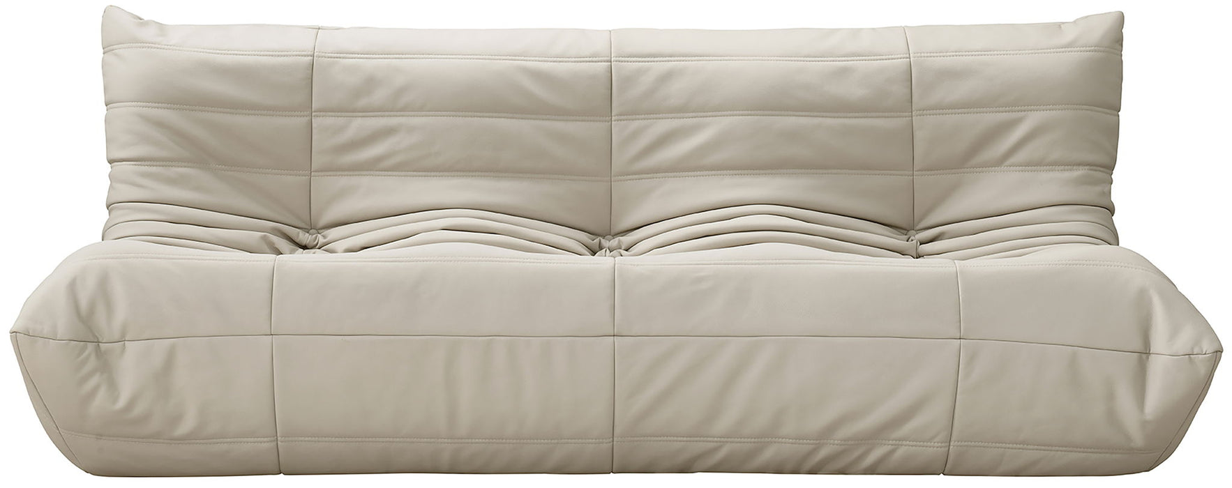 Relax - Vegan Leather 77.75" Upholstered Sofa