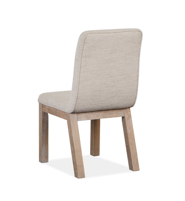 Ainsley - Upholstered Host Side Chair (Set of 2) - Cerused Khaki