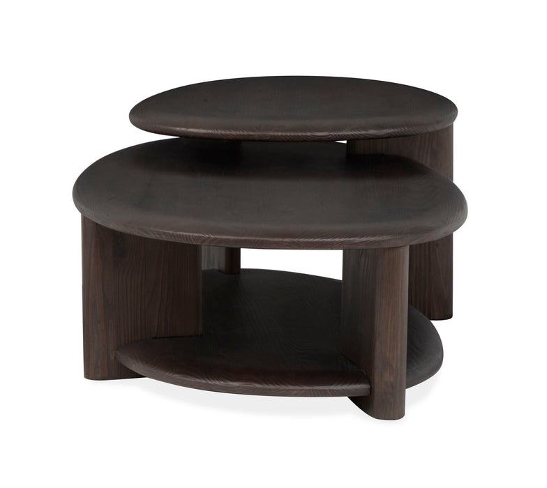 Upton - Shaped Cocktail Table Set