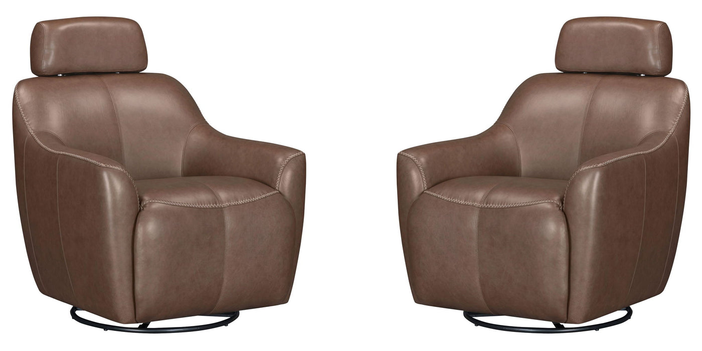 Miles - Swivel Gliding Accent Chair