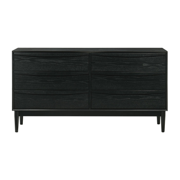 Artemio - 6 Drawer Wooden Dresser