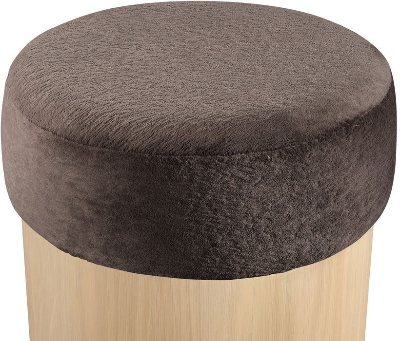 Nimes - Ottoman / Stool With Natural Base