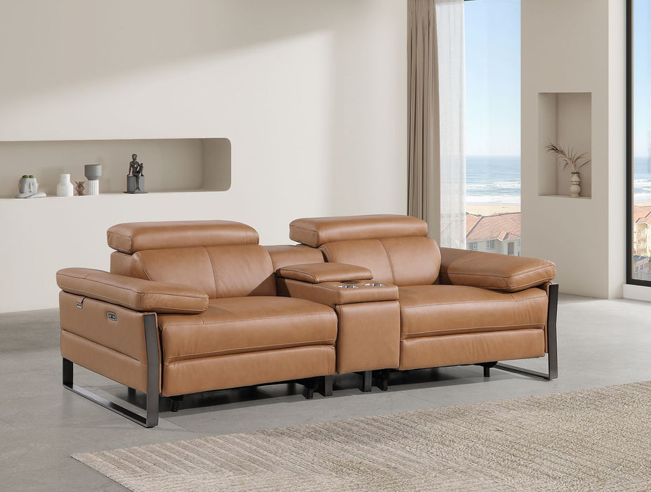 1246 - Console Loveseat With Power Headrest