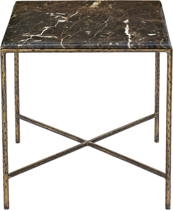 Valen - Marble And Iron Table