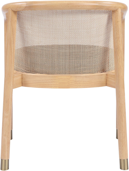 Sylvan - Vegan Leather Dining Chair (Set of 2) - Natural Frame