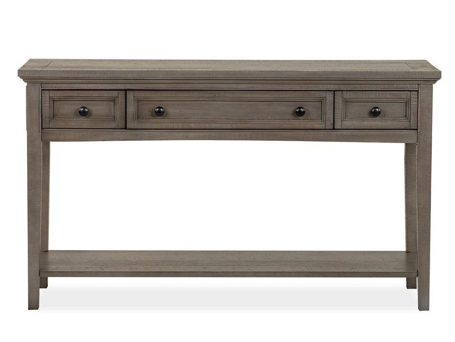 Paxton Place - Rectangular Sofa Table - Dovetail Gray