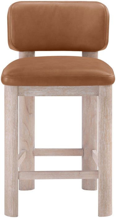 Paloma - Faux Leather Upholstered Counter Stool (Set of 2)