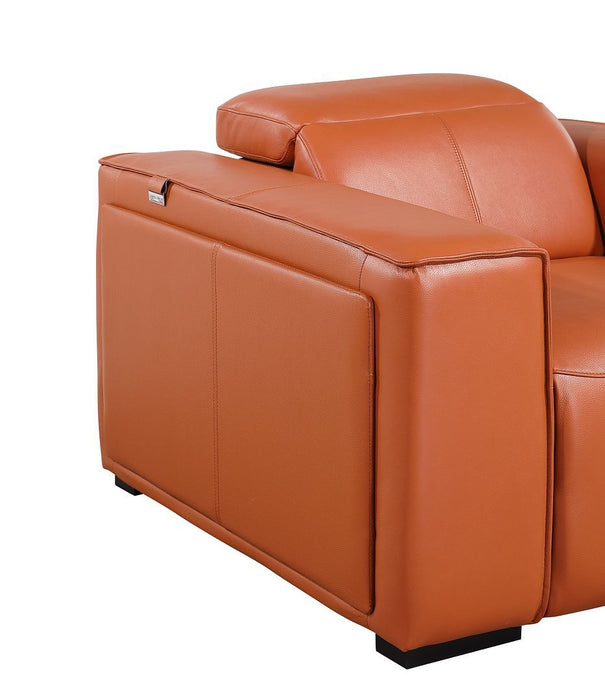 1224 - 3-Piece Modular Power Reclining Sofa In With 2 Power Recliners & Power Headrests