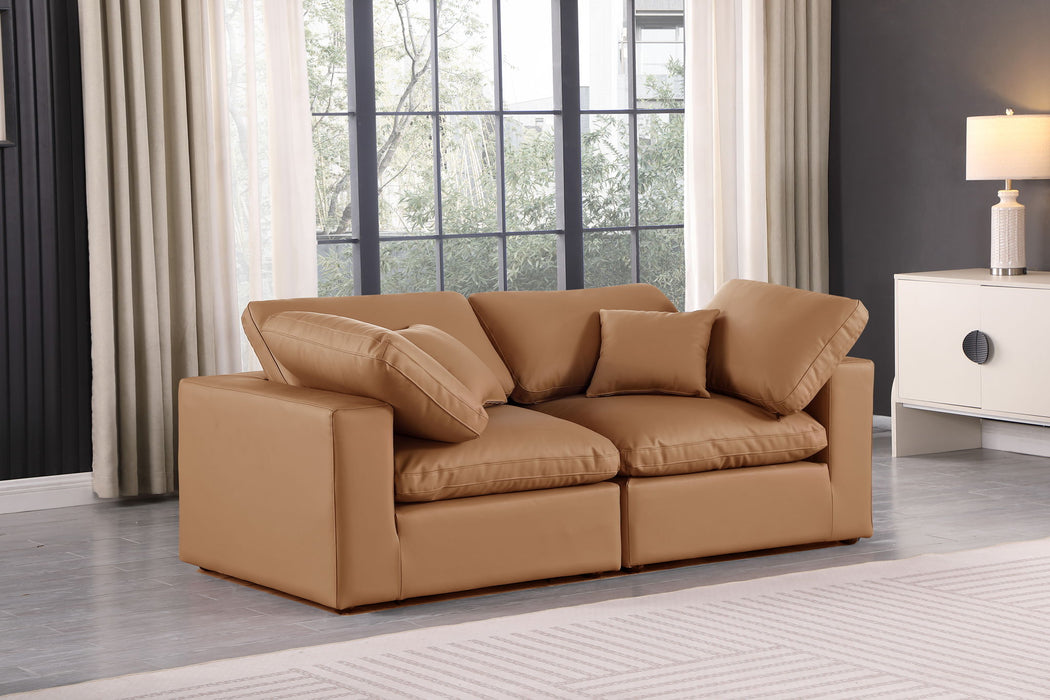 Comfy - Faux Leather Modular Sofa 2 Seats