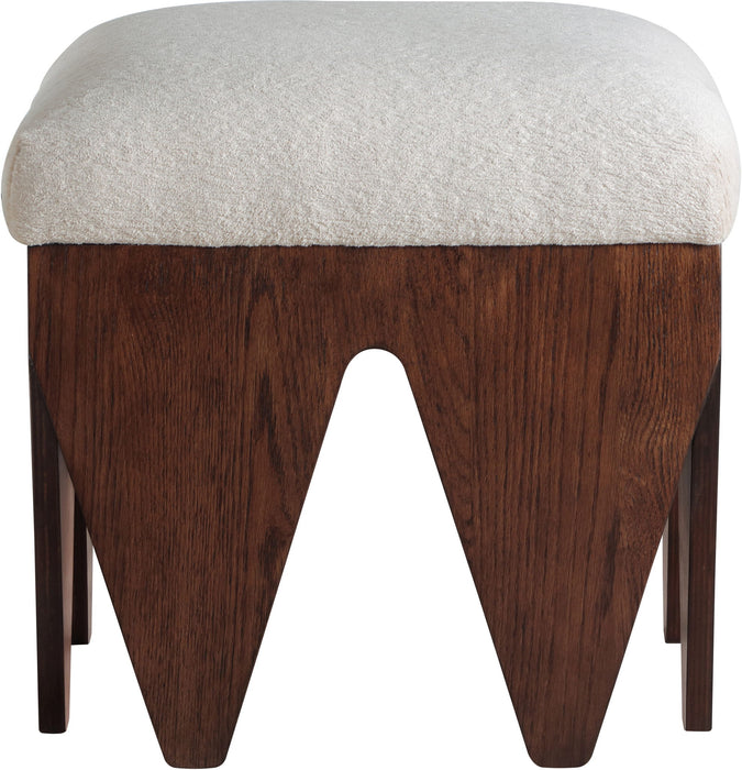 Altair - Fabric Bench - Dark Brown Base