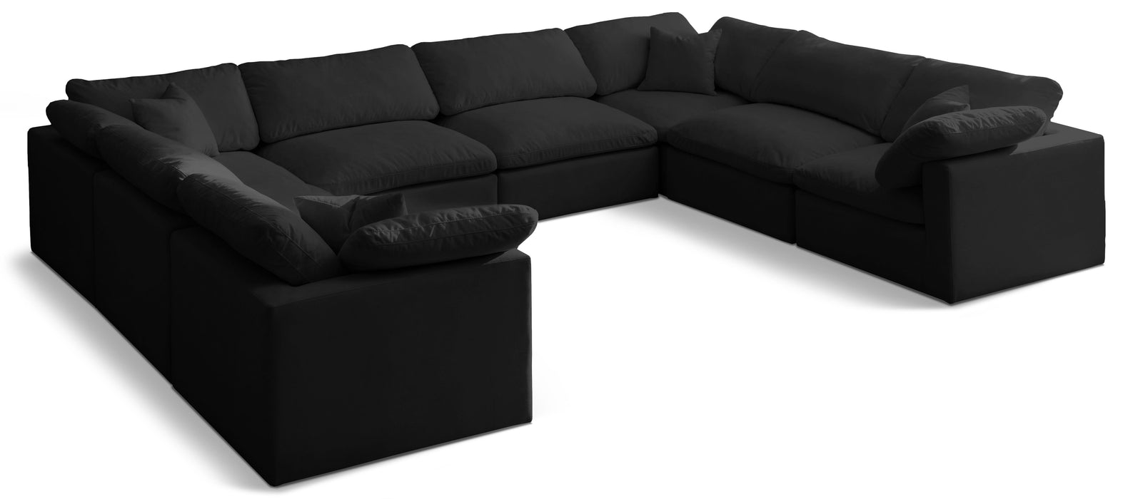 Plush - 8 Piece Modular Sectional
