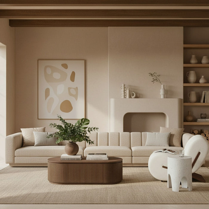 Modari - Sectional - Beige