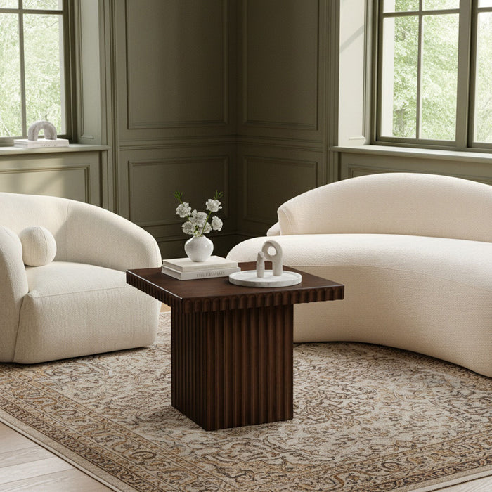 Spencer - 18" Oak Veneer Coffee Table