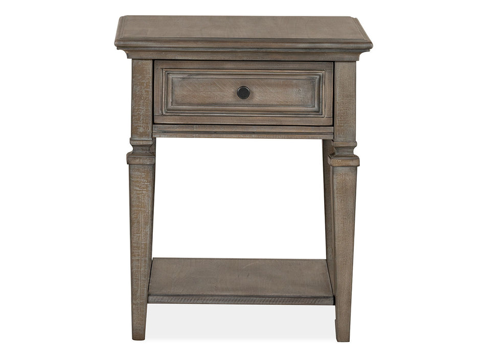 Lancaster - Rectangular End Table - Dove Tail Gray