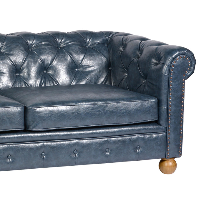 Winston - Sofa - Antique Blue
