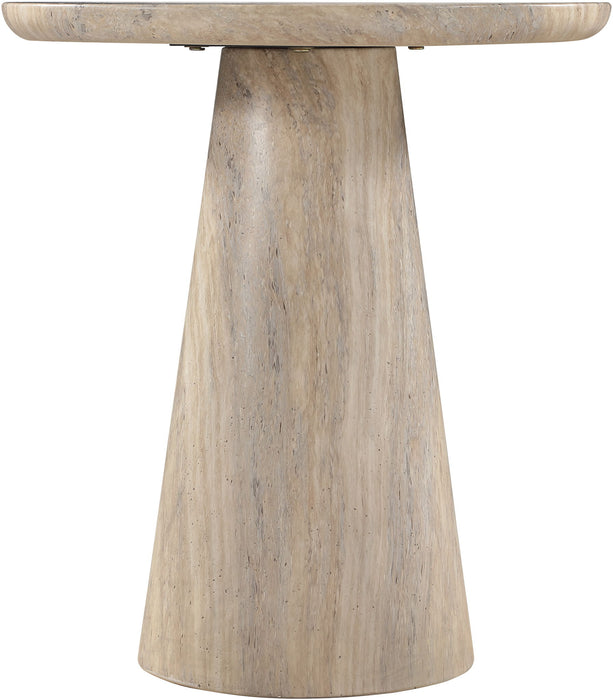 Cassino - Concrete Indoor/Outdoor End Table - Travertine