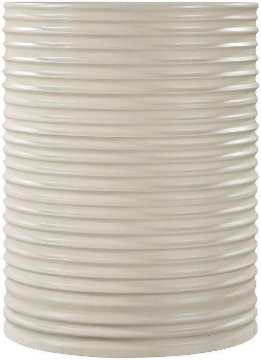 Nobi - Concrete End Table - Taupe