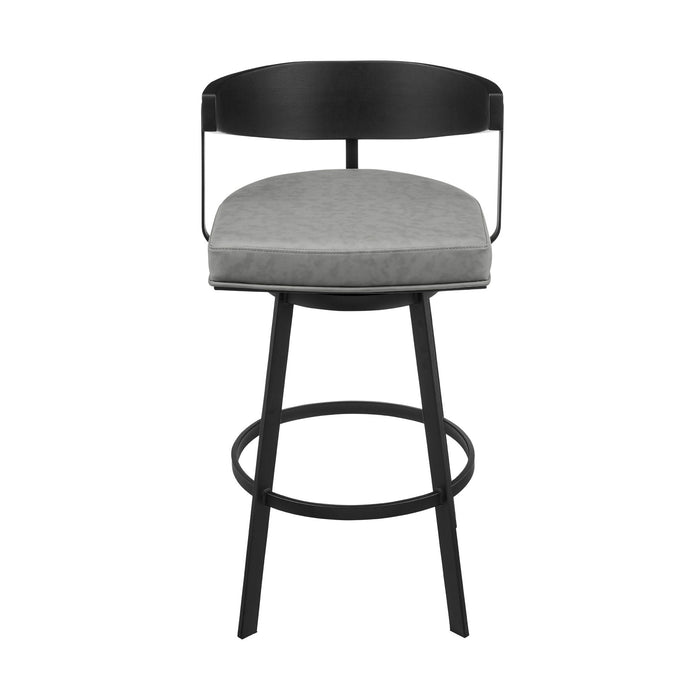 Lacey - Swivel Bar Stool - Black