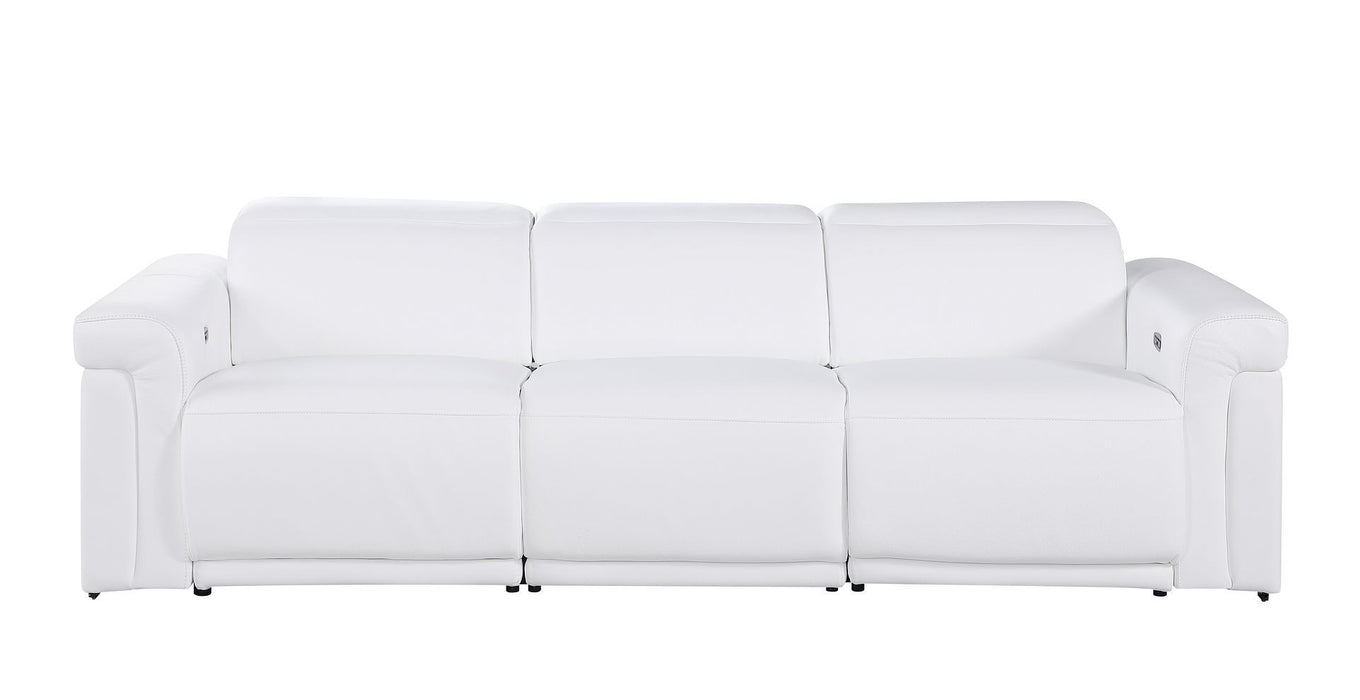 1126 - 3-Piece Modular Power Reclining Sofa In With 3 Power Recliners & Power Headrests