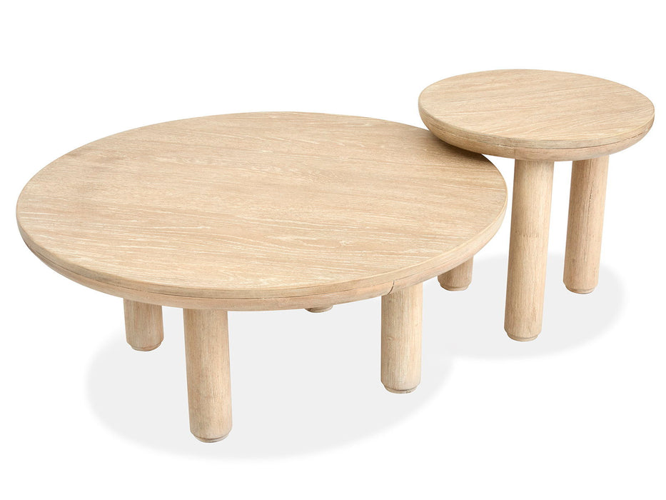 Sunset Cove - Nesting Cocktail Table With Casters