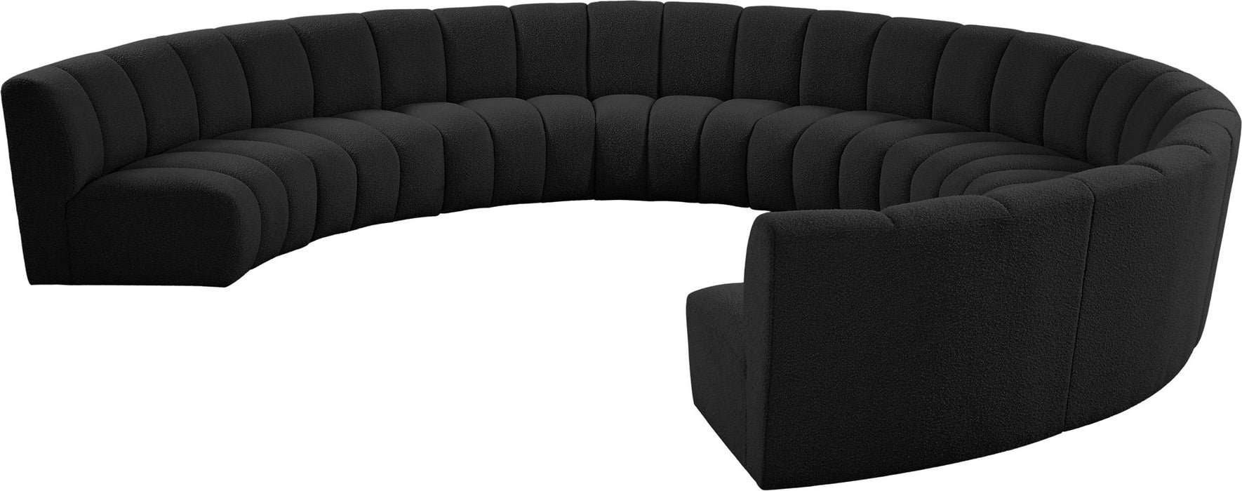 Infinity - 9 Piece Boucle Modular Sectional