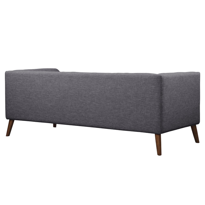 Hudson - Mid-Century Button - Tufted Sofa