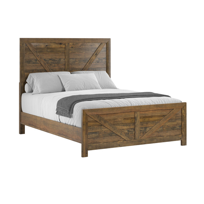 Pine Valley - Solid Wood Bed Kit - Caramel Brown - Wood