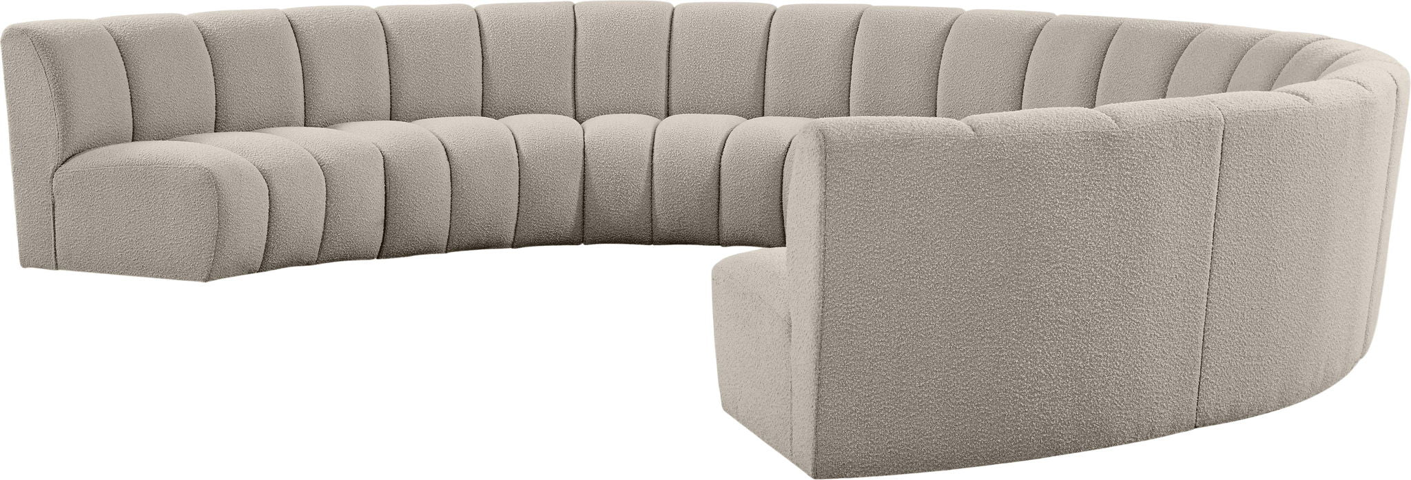 Infinity - 8 Piece Boucle Modular Sectional