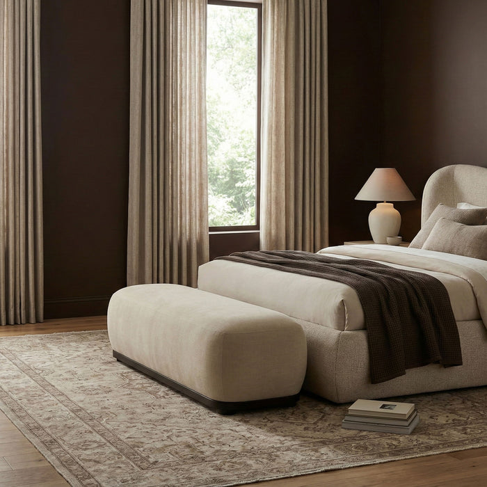 Calum - Bench - Black Frame