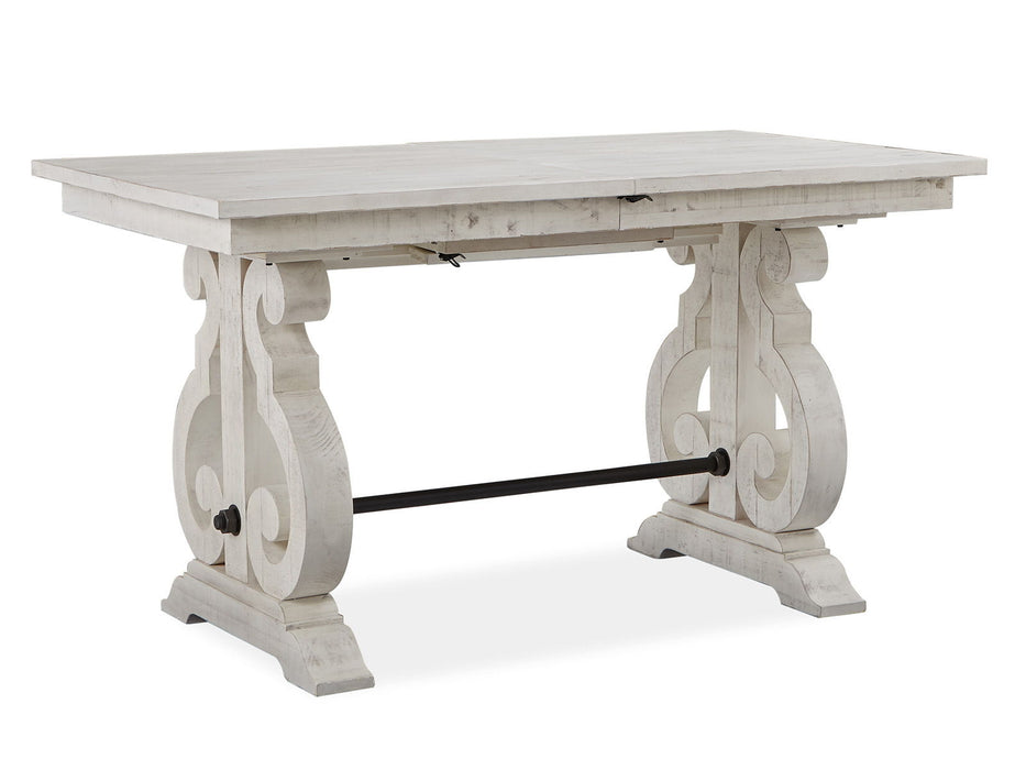 Bronwyn - Extendable Rectangular Counter Height Dining Table Set