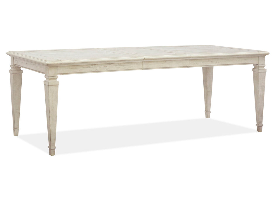 Newport - Rectangular Dining Table - Alabaster