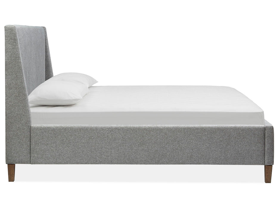 Lindon - Complete Upholstered Island Bed
