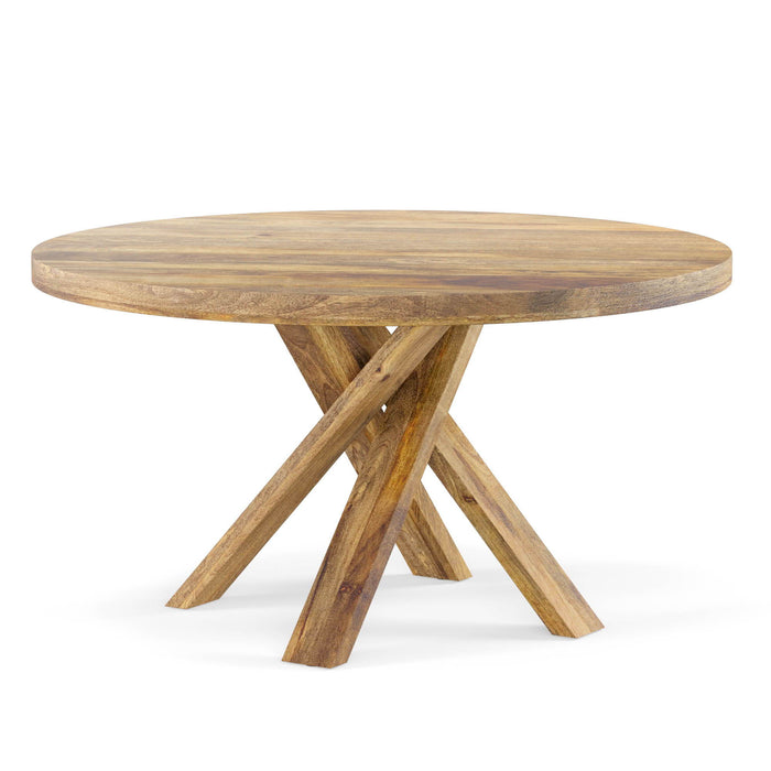 Crossings - Downtown Round Dining Table - Amber