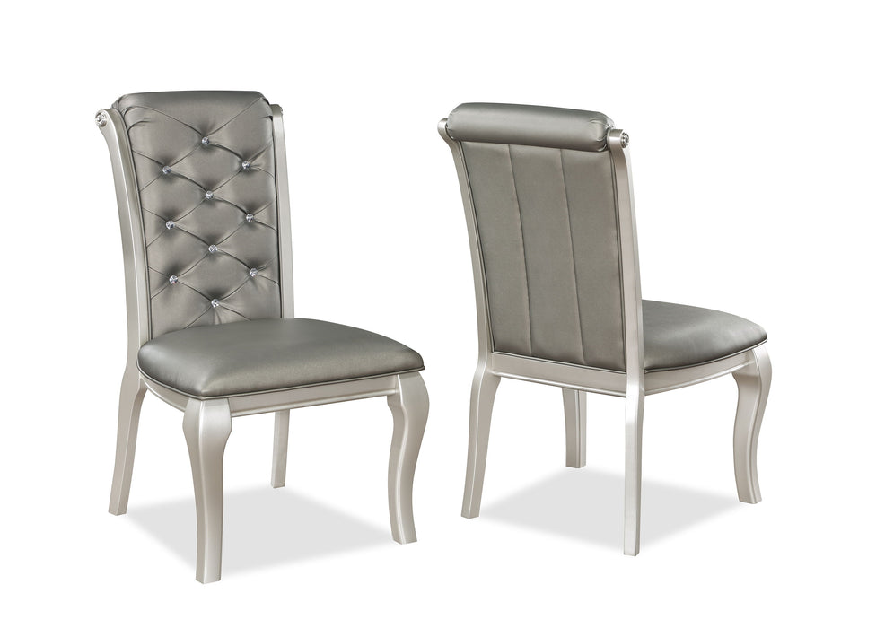 Caldwell - Side Chair (Set of 2) - Silver