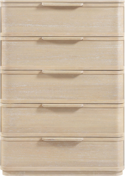 Tiberio - Oak Veneer And Solid Wood Chest