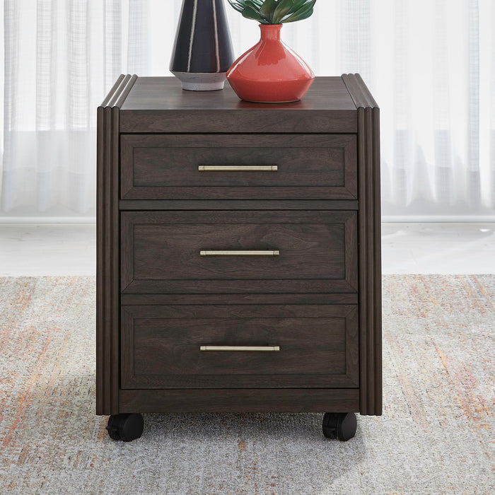 Modern Edge - Castered Filing Cabinet - Caffe